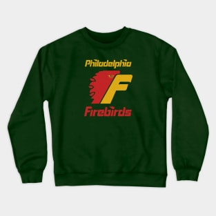 DEFUNCT - PHILADELPHIA FIREBIRDS Crewneck Sweatshirt